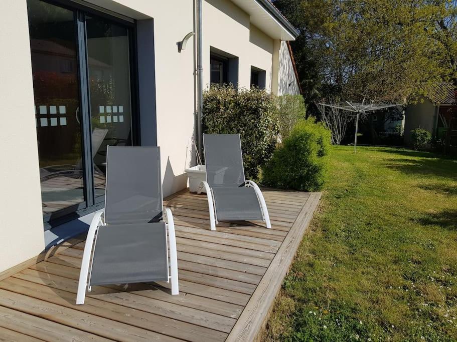 9 Pers 160 M² +Jardin- 10Mn Nantes -30Mn Mer Bouguenais Bagian luar foto